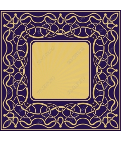  Elegant decorative frame with pattern