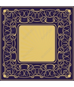 Vintage decorative frame
