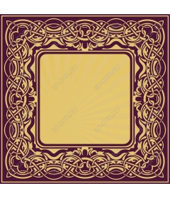  Frame with Celtic pattern