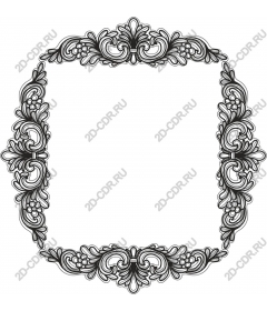  Elegant decorative frame