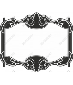  Elegant decorative frame