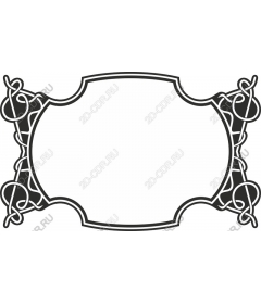  Elegant decorative frame