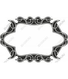  Elegant black decor frame