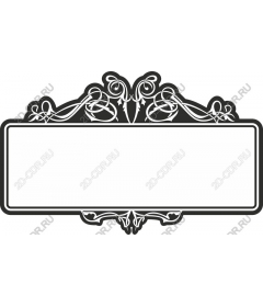  Elegant decorative frame