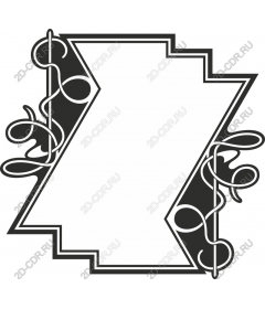  Elegant spiral frame