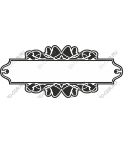  Elegant decorative frame