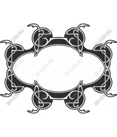  Elegant decorative frame