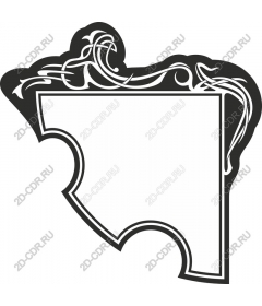  Elegant decorative frame