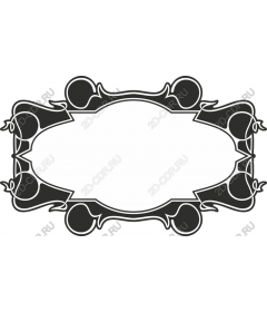  Elegant decorative frame