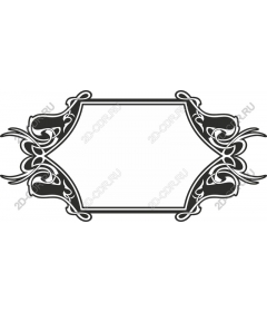  Винтажная декоративная рамка