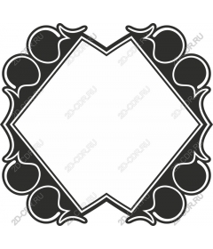  Elegant decorative frame