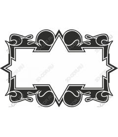  Elegant decorative frame