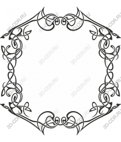  Elegant decorative frame