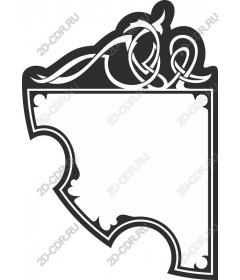  Elegant decorative frame