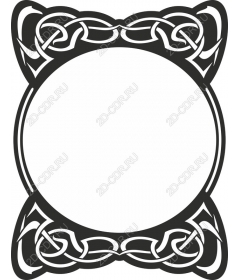 Frame with Celtic knot