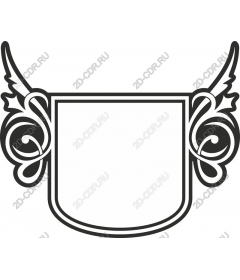 Decorative winged comb