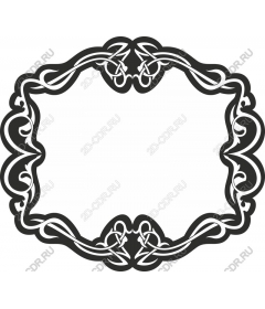  Frame with Celtic knot