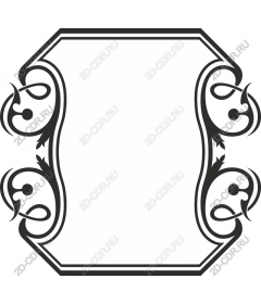  Elegant decorative frame