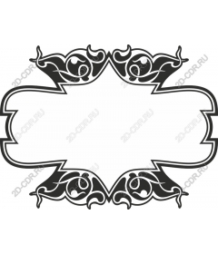 Exquisite decorative frame