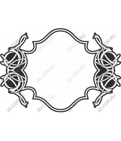  Elegant decorative frame