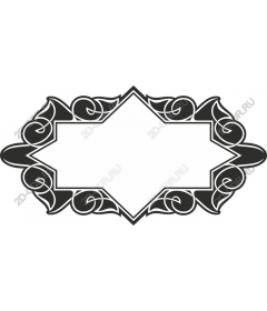 Exquisite vintage frame