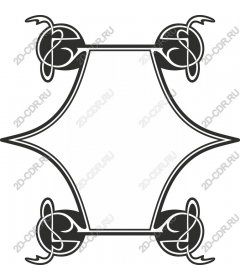 Exquisite decorative frame