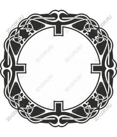 Exquisite vintage frame
