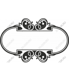  Изысканная декоративная рамка