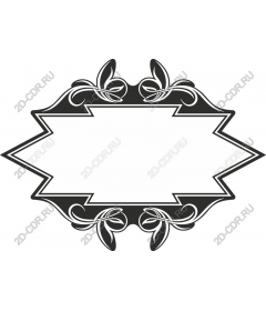  Elegant decorative frame