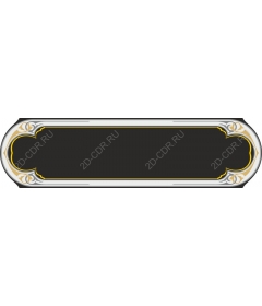  Elegant gold and silver frame is intricate