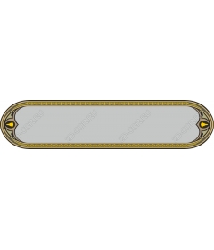 Vintage ornamental banner