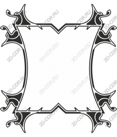  Elegant decorative frame