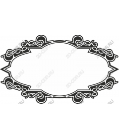 Elegant decorative frame