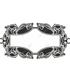  Винтажная декоративная рамка