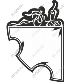  Elegant abstract form