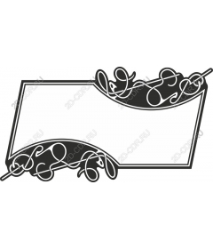  Elegant decorative frame
