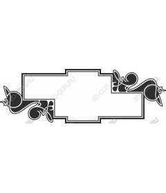 Elegant vintage frame