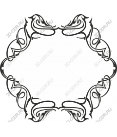  Elegant decorative frame