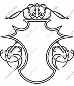Embellished shield