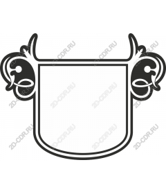  Орнаментальный геральдический щит