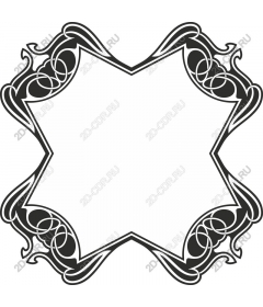 Exquisite decorative frame