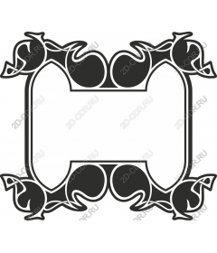  Elegant decorative frame