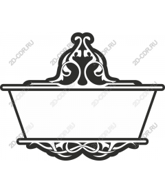  Elegant decorative frame Clipart