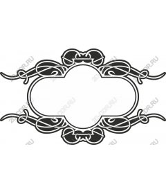  Elegant decorative frame
