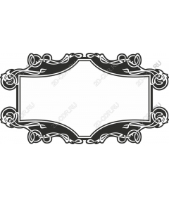  Винтажная декоративная рамка