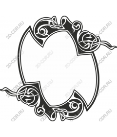  Elegant decorative frame