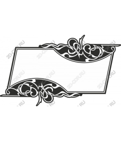 Frame "Ornamental elegance"
