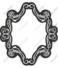  Elegant decorative frame