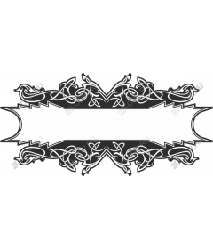 Exquisite decorative frame