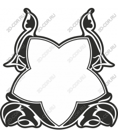 Elegant decorative frame